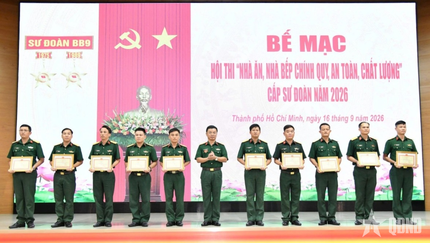 Sư đoàn 9 nâng cao chất lượng công tác quân nhu